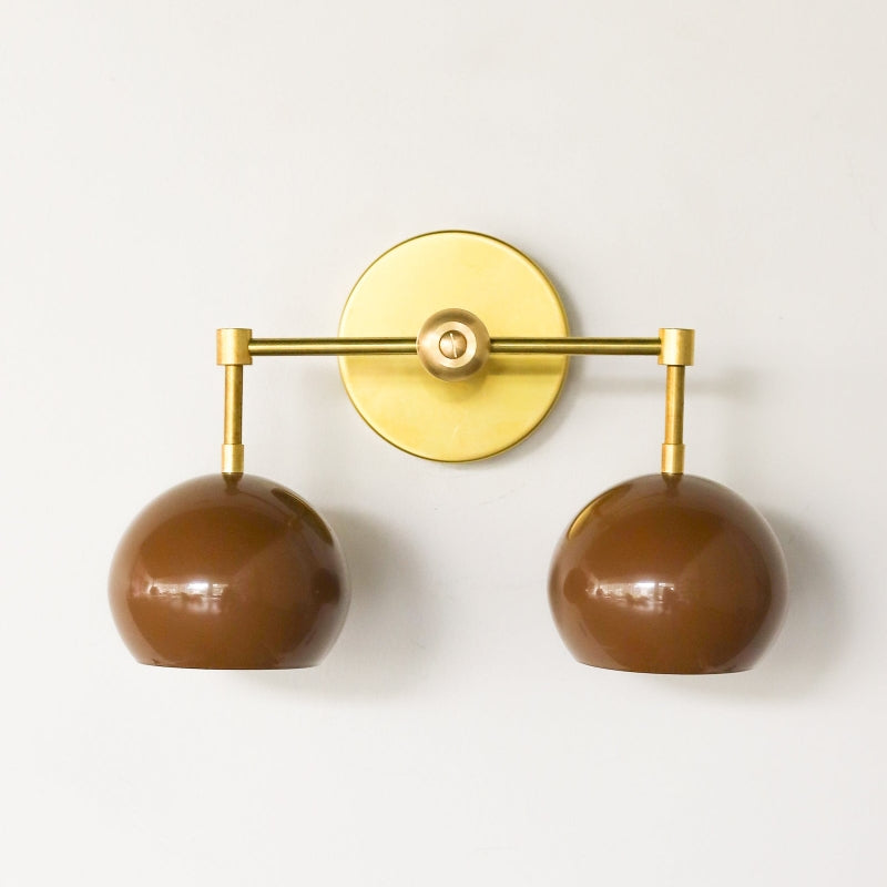 Terra Cotta Loa Sconce - Bubble Pop Vanity Bath Wall Light