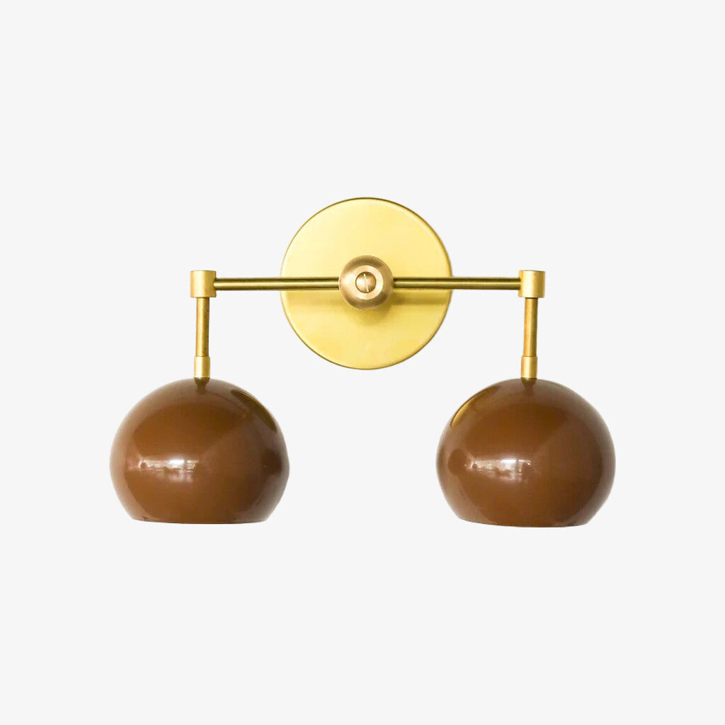 Terra Cotta Sconce - Bubble Pop Vanity Bath Wall Light