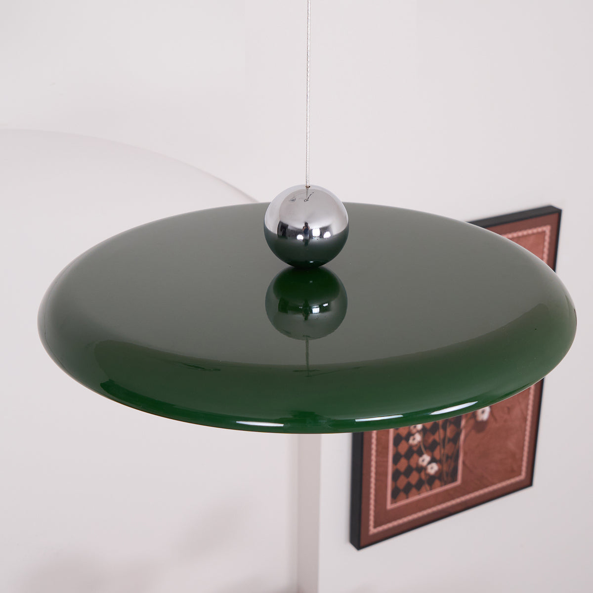 Minimalist Adjustable Lola Swing Arm Disc Flying Saucer Pendant Light For Dining Room