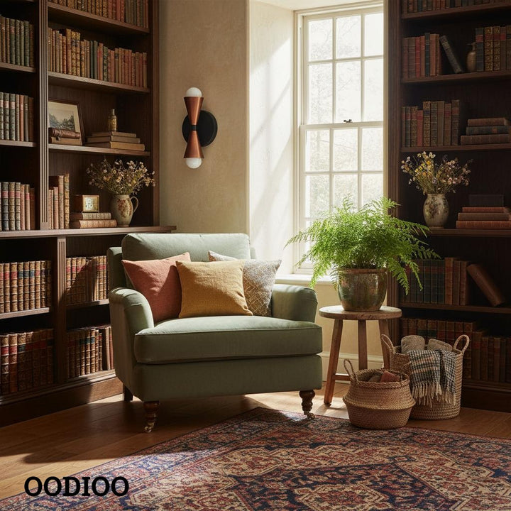 Pyralis Cone Modern Tapered Wall Light – Minimalist Design for Bathroom or Bedroom