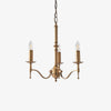 Tela Brass and Nickel Chandelier – Elegant Multi-Light Fixture for Foyers and Kitchens
