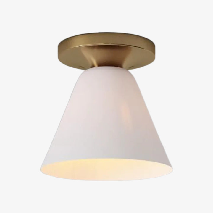 Conica Cone Flush Mount – Glass Ceiling Light for Modern Spaces