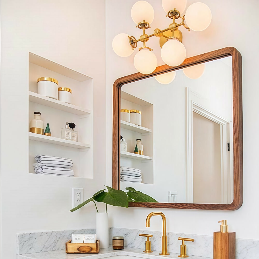 Horizontal & Vertical Decorative Multi-Head Metal Wall Sconce