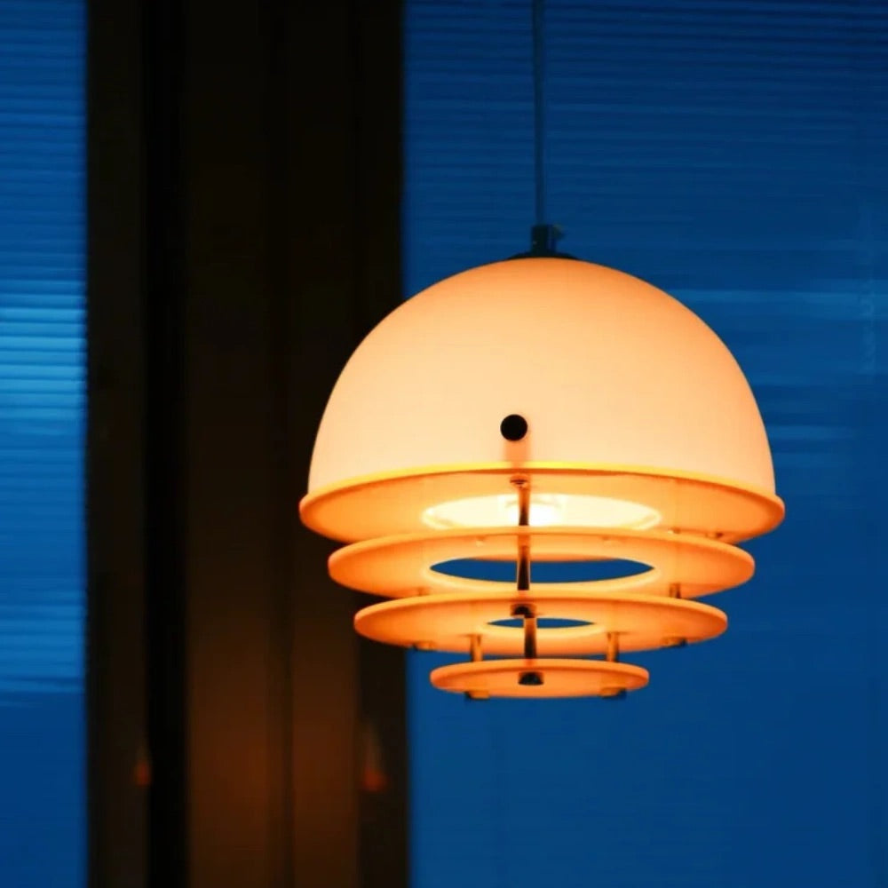 Modern Sunset Pendant – Orange & Blue Mood Light For Any Room