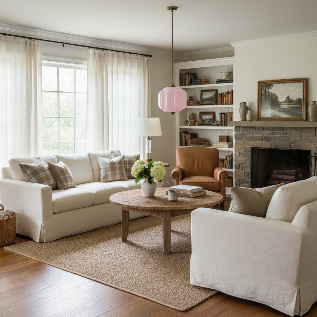 Eloise Vintage Glass Chandelier - Milk Glass Home Accent