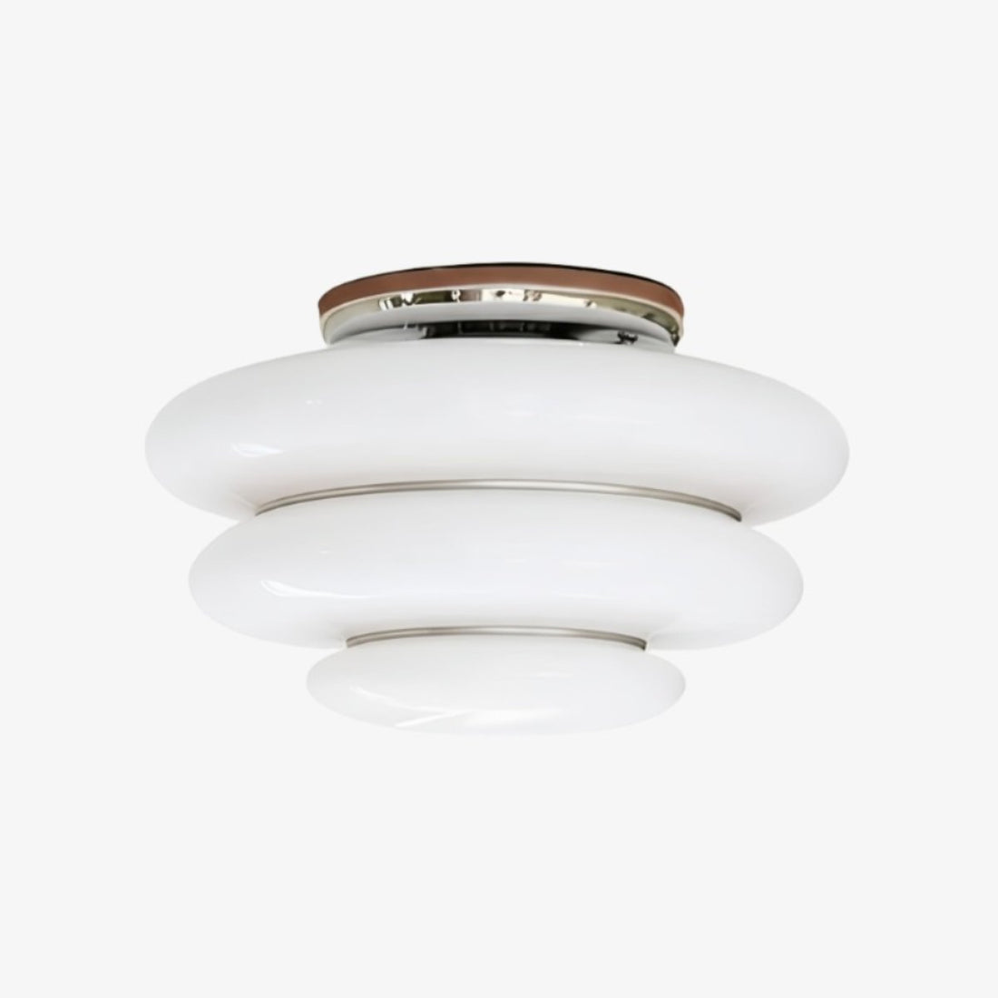 Cirren Layered Ceiling Light - Artistic Circular Silhouette Ceiling Fixture for Dining Area
