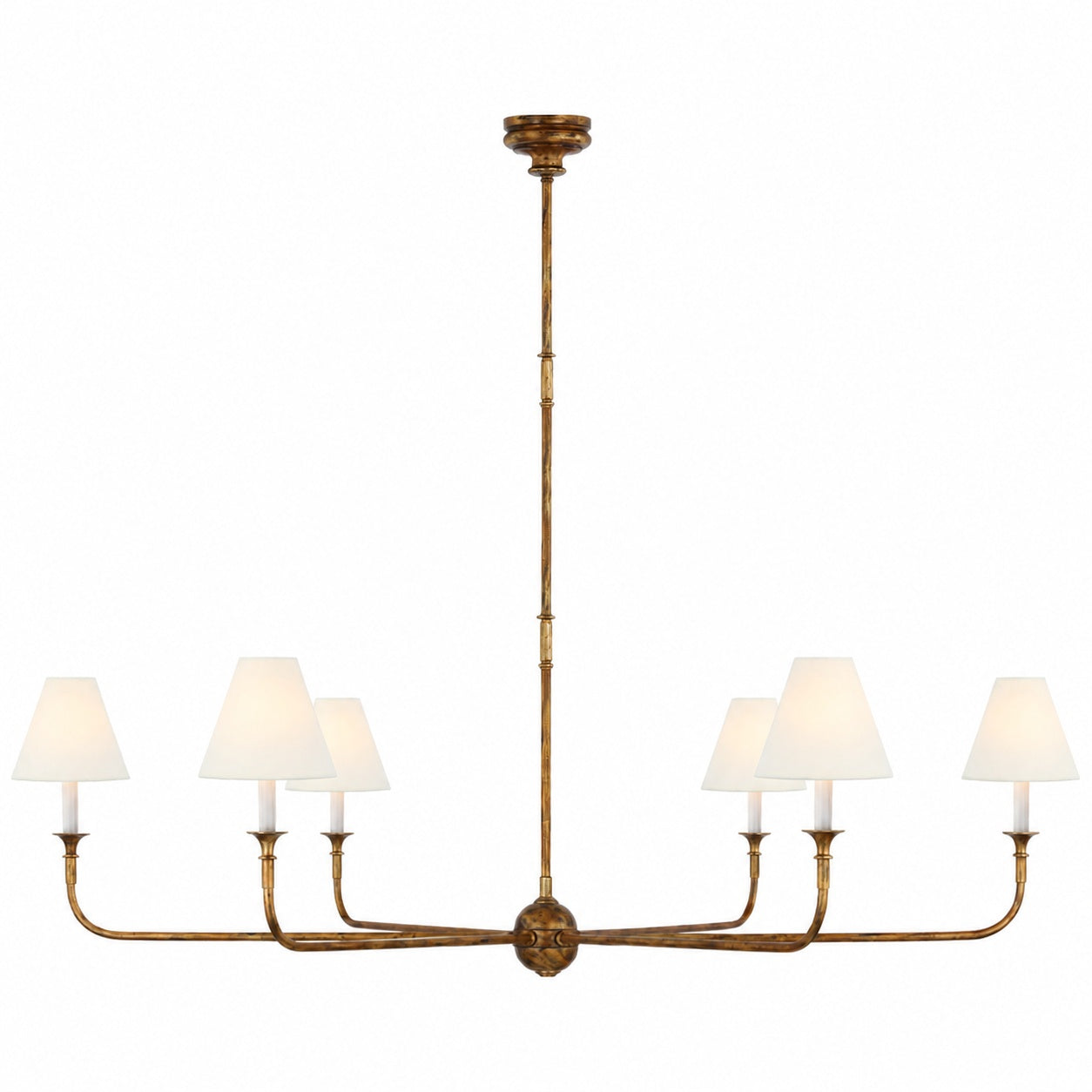 Piaf Grande Modern Industrial Metal Chandelier