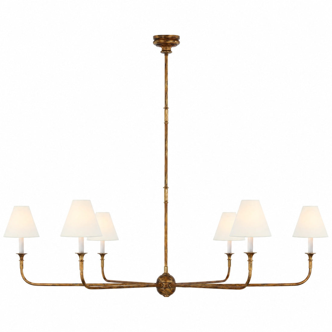 Piaf Grande Modern Industrial Metal Chandelier