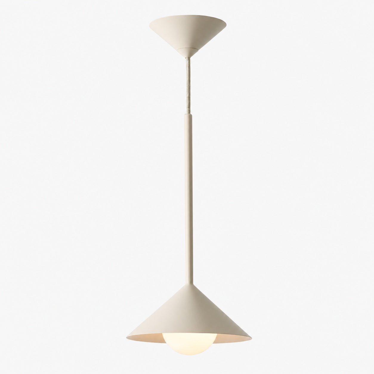 Brivana Adjustable Pendant – Cone Shade Light for Kitchen or Dining