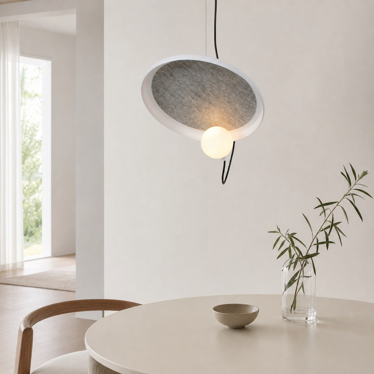 Acoustic Disc Pendant Lamp