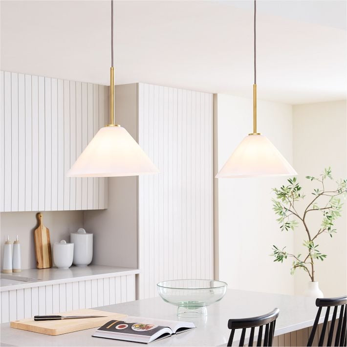 Conica Glass Cone Pendant Lamp – Modern Style Light for Any Room