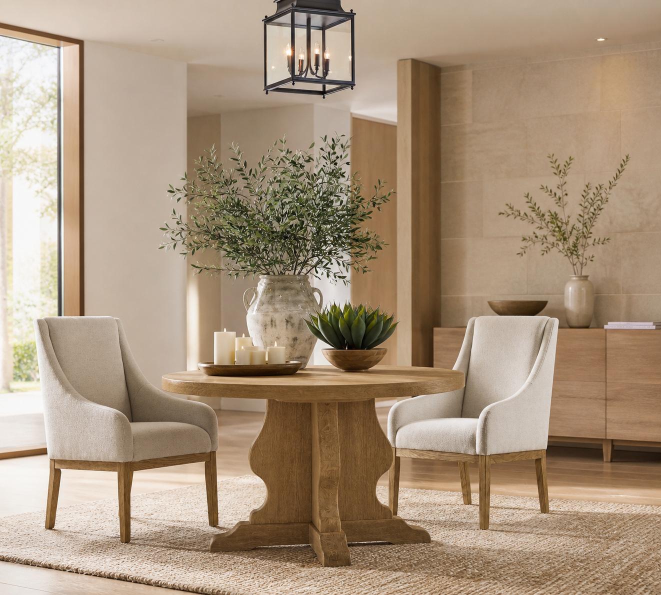 Yolvira Modern Outdoor Lantern Pendant - Metal Hanging Light for Exteriors