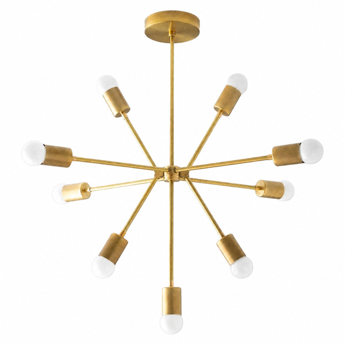 Mobilux Line Modern Chandelier - Mid Century Ceiling Light Fixture