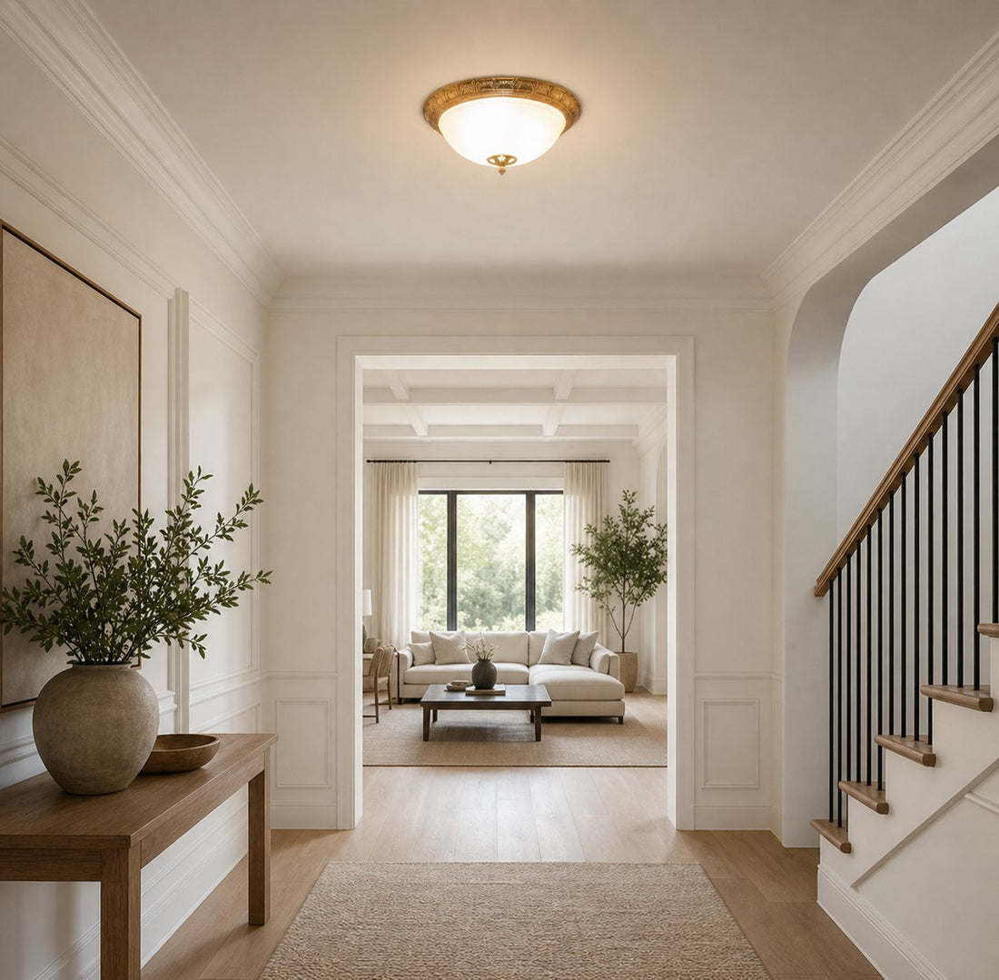 Deltana Flush Ceiling Lamp