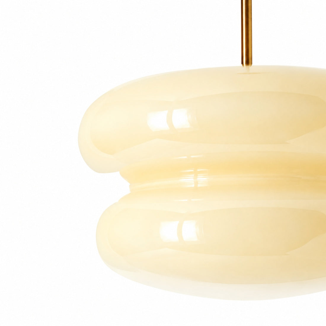 Orra Opal Glass Pendant Lamp - Modern Hanging Lamp