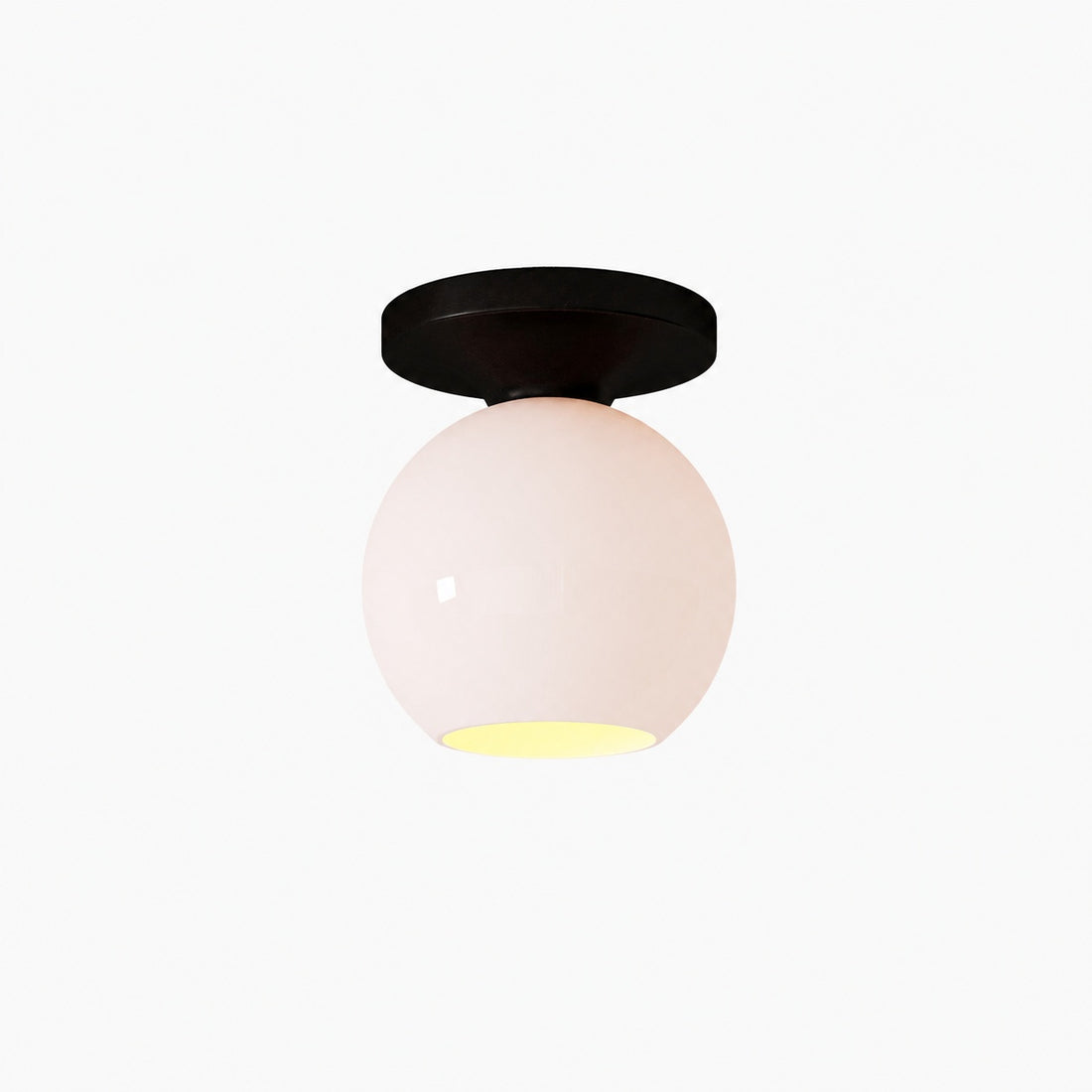 Selvion Modern Globe Pendant Light - Damp-Rated Bathroom Lighting - Luxe Glass Shade