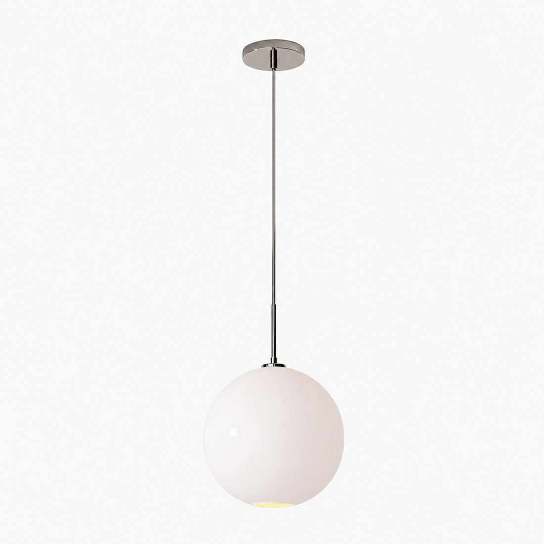 Selvion Sculptural Globe Pendant Light - Modern Glass Pendant Lamp - Sleek Design