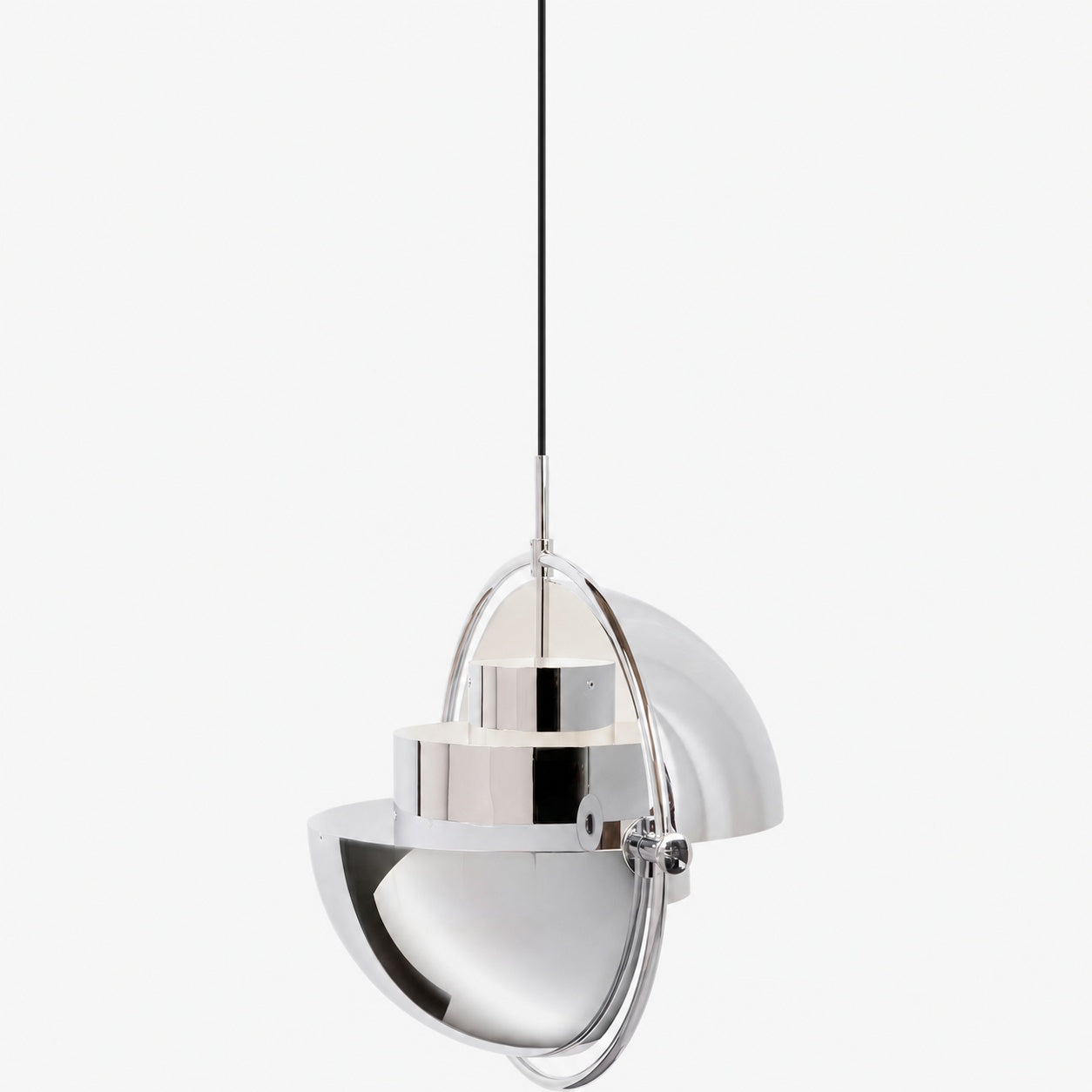 Multiva Sculptural Pendant Light – Adjustable Chandelier in Danish Modern Style for Dining Areas N18
