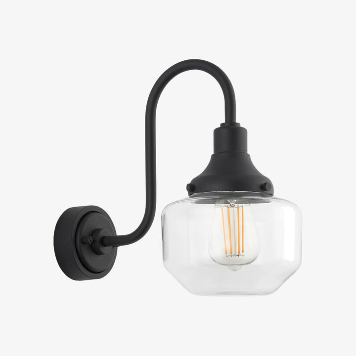 Roborix Outdoor Wall Light – Curved Heritage Silhouette for Porches & Entryways