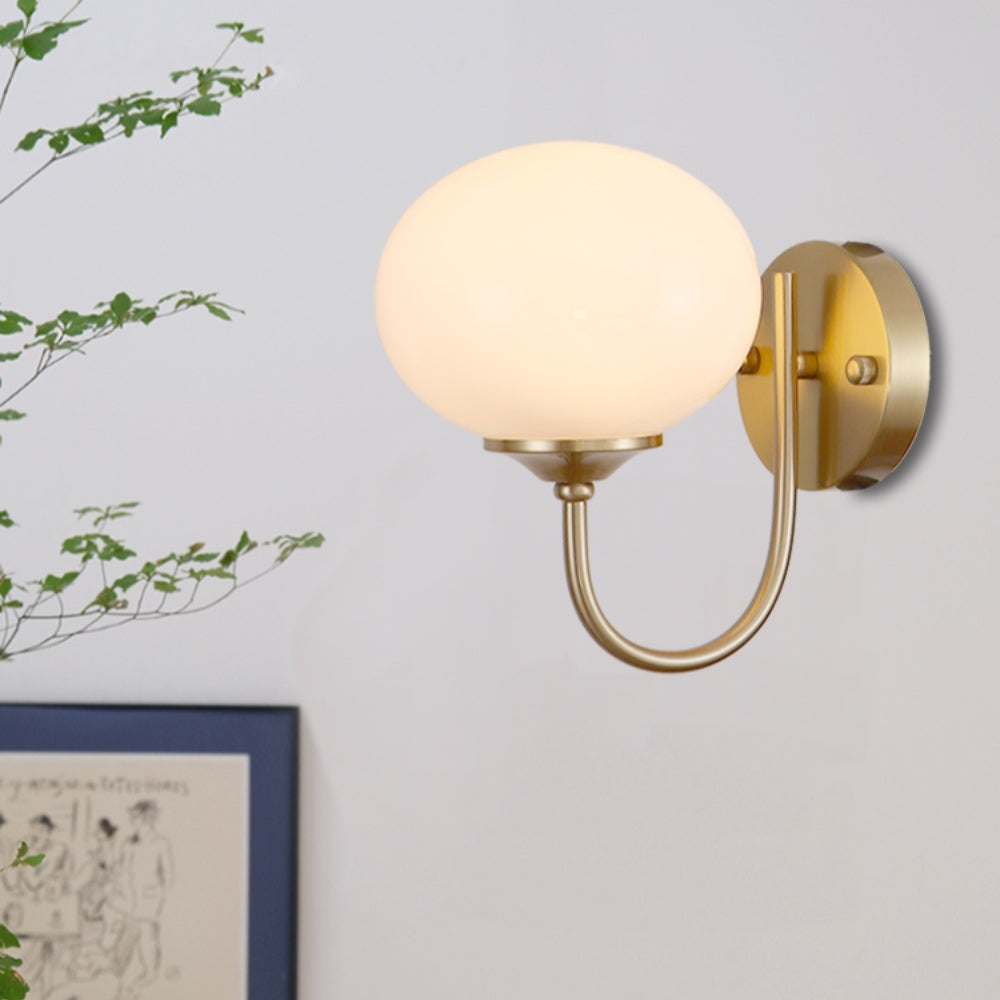 Marshmallow Bauhaus Sconce - Creative Glass Wall Lamp Bedside Lamp