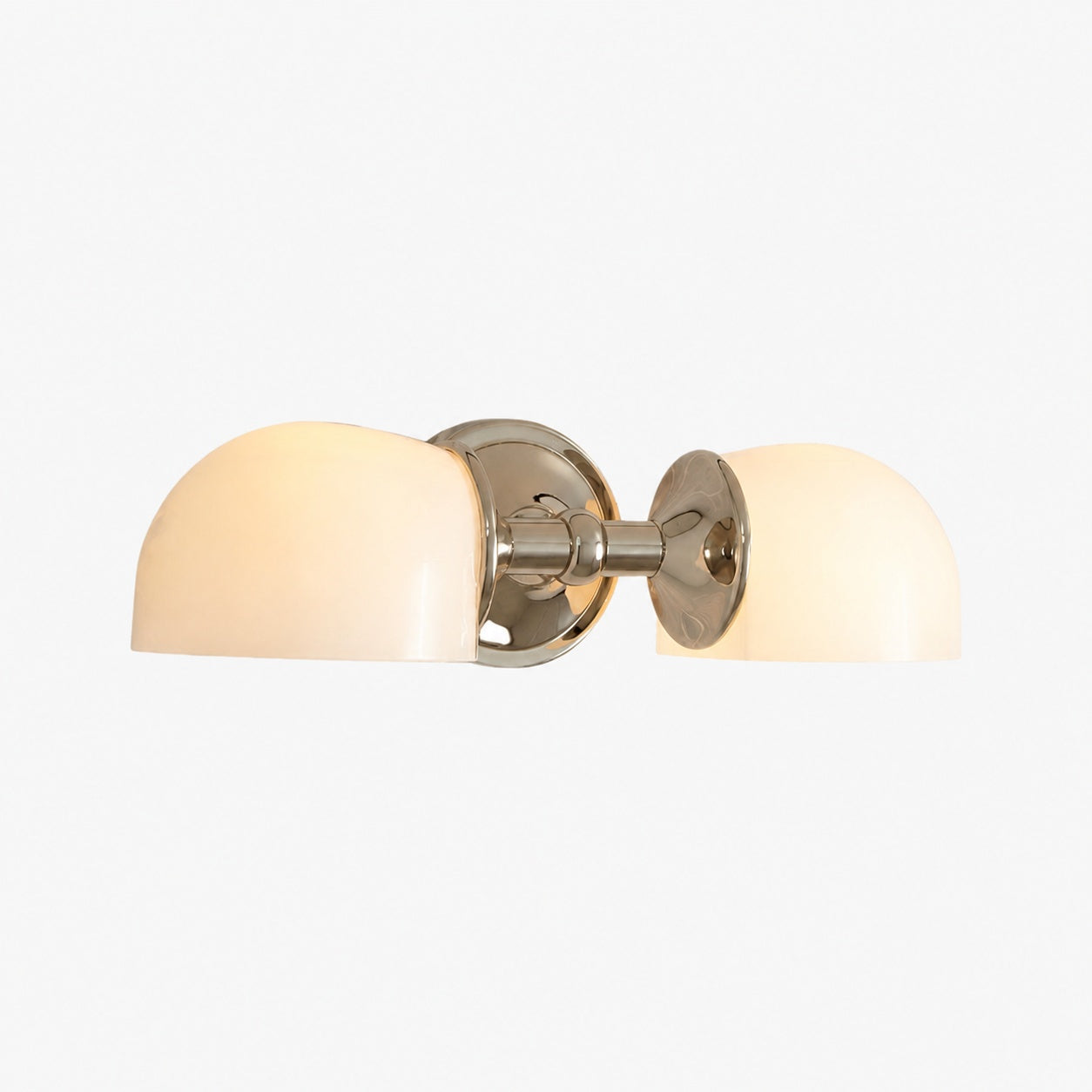Modern Mercer Double Horizontal Metal Wall Sconce