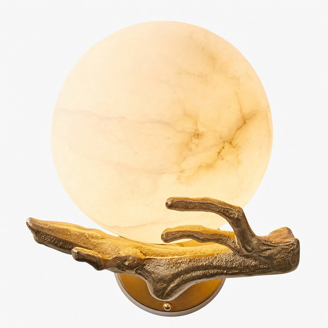 Retro Twigs Alabaster Wall Lamp