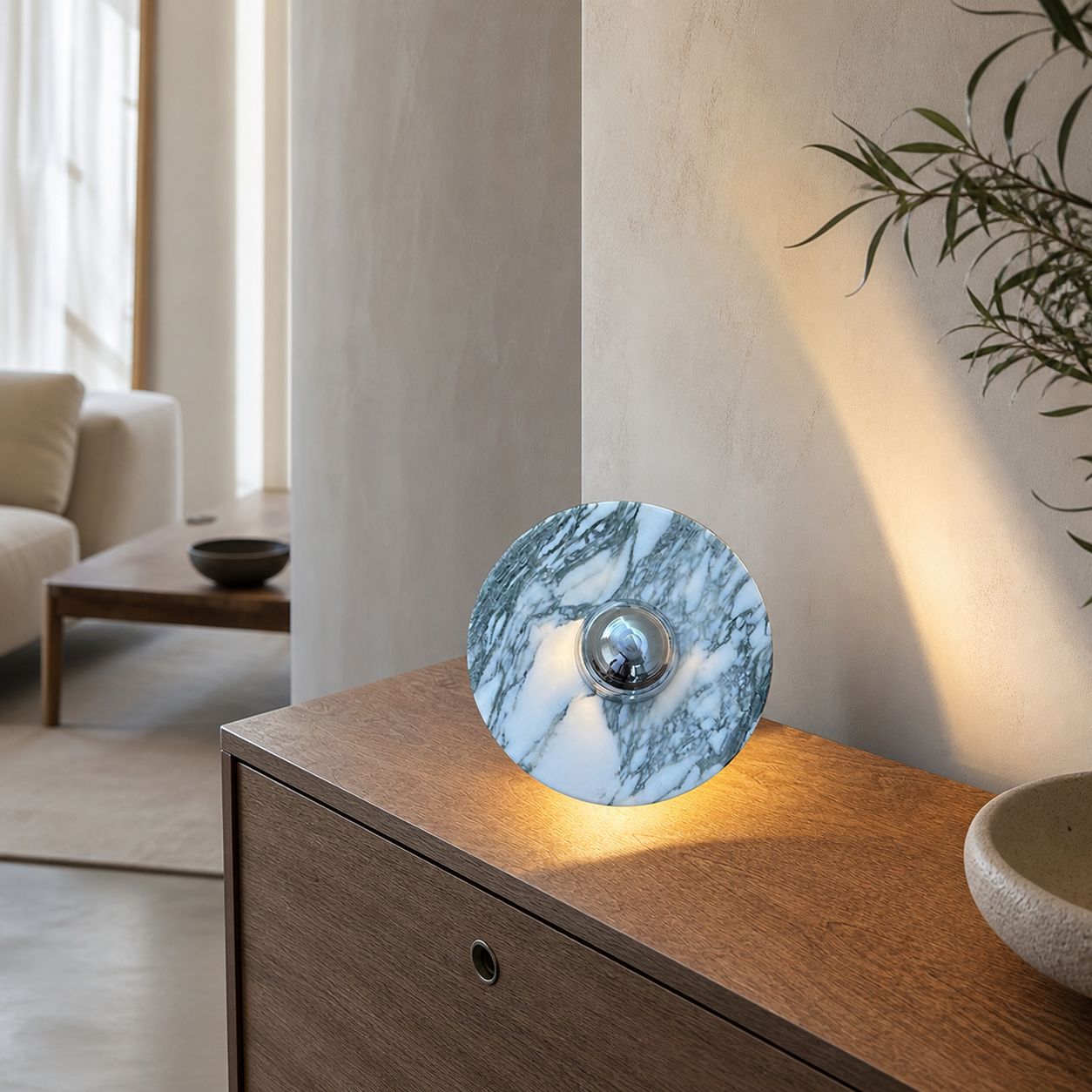 Calacatta Marble Wall Lamp
