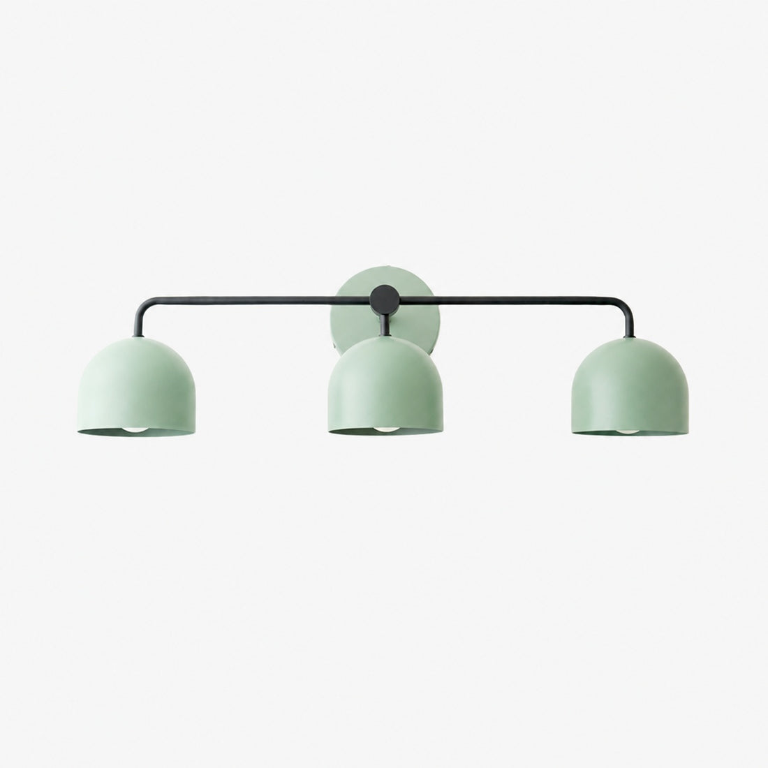 Metio Dome Farmhouse Vanity Wall Light Colorful Metal Sconce