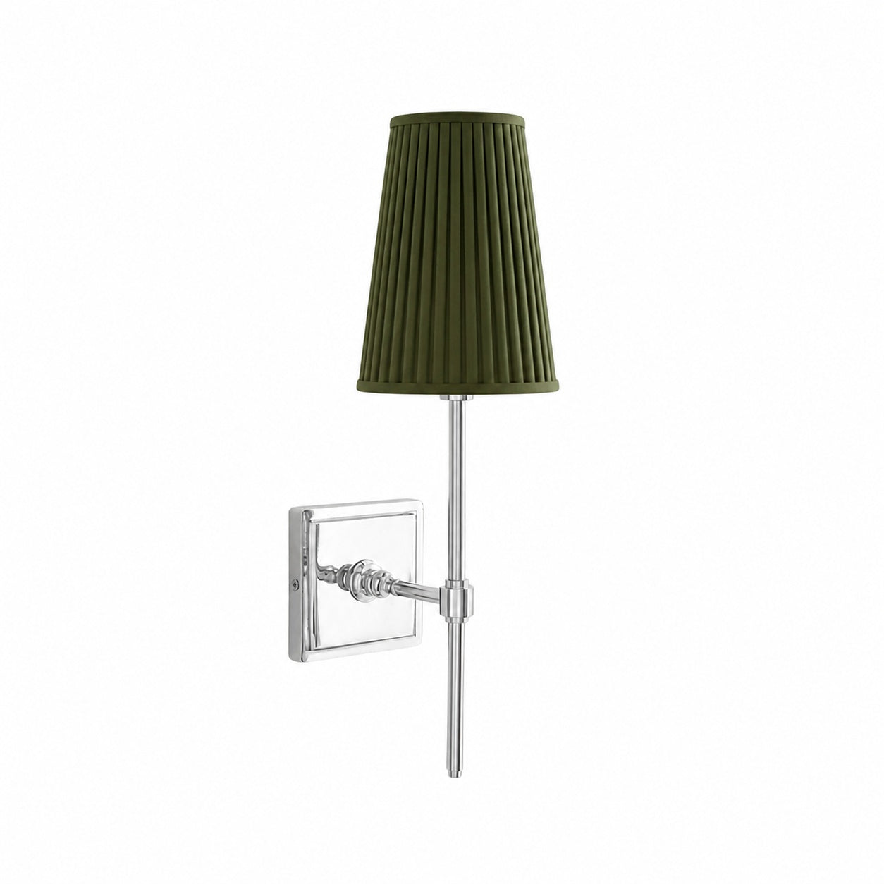 Derlina White Linen Shades Wall Lamp – Retro Metal Multi-Head Lighting Fixture