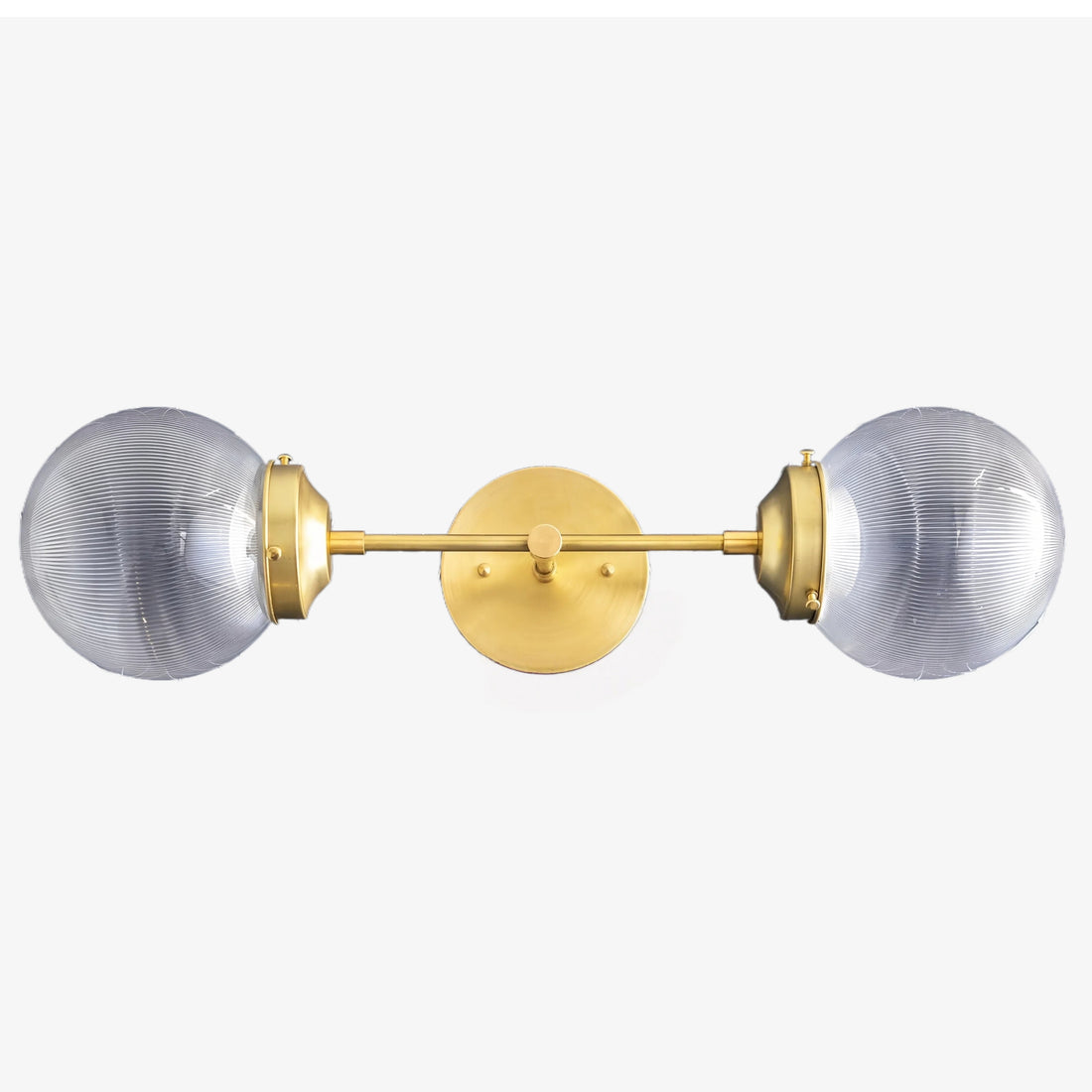 Lumio Globe Versatile Vanity Sconce - Dimmable Light for Bathroom and Hallway Use