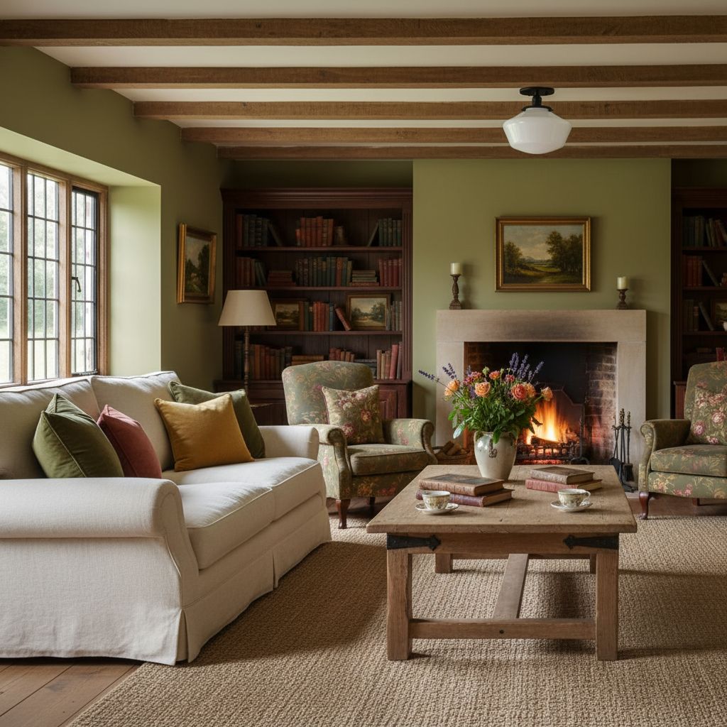 Geotower Glass Brass Ceiling Light - Opal Glass Schoolhouse Shade - Modern Elegance