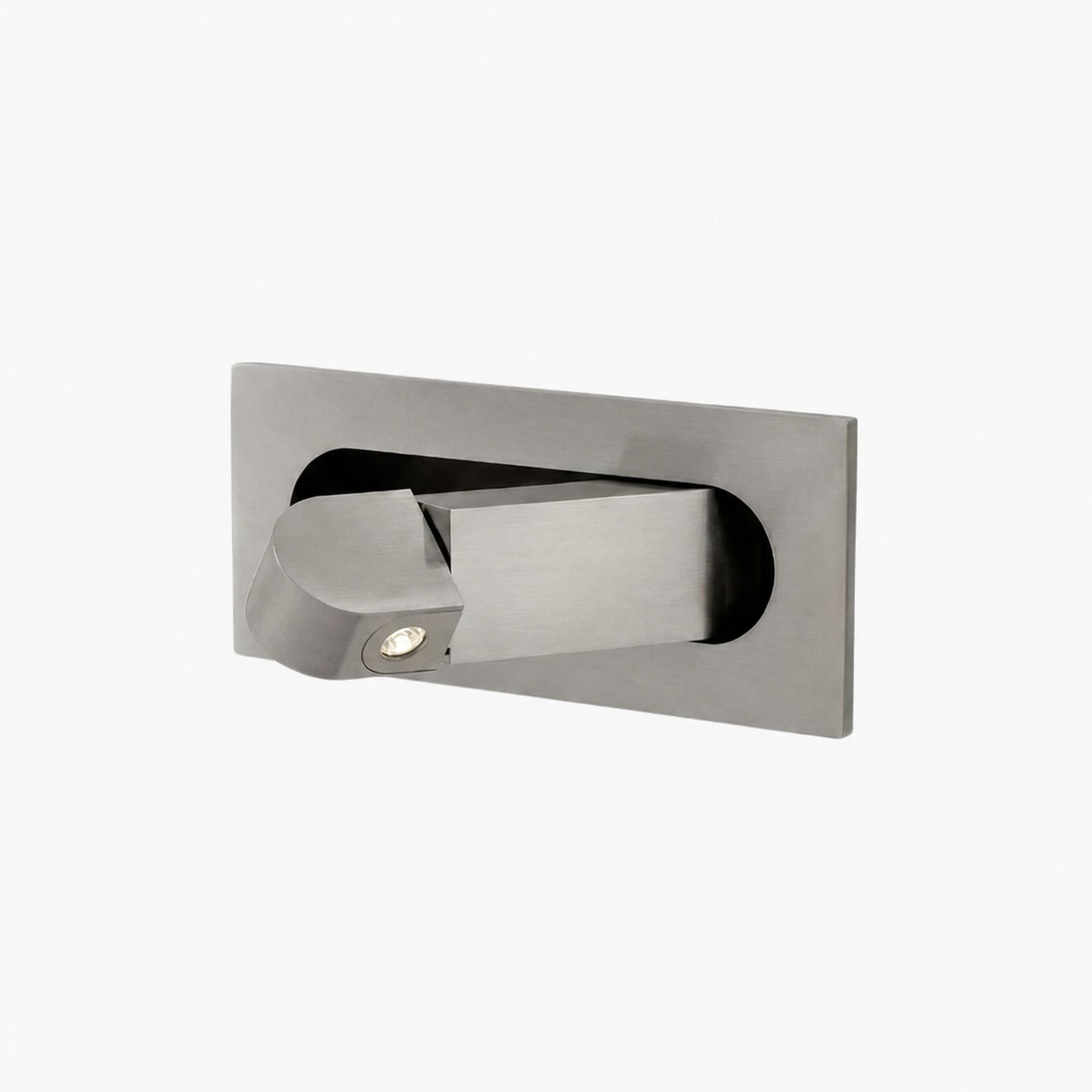 Noctiqo Adjustable LED Bedside Wall Light - Contemporary Design Metal Night Lamp for Home