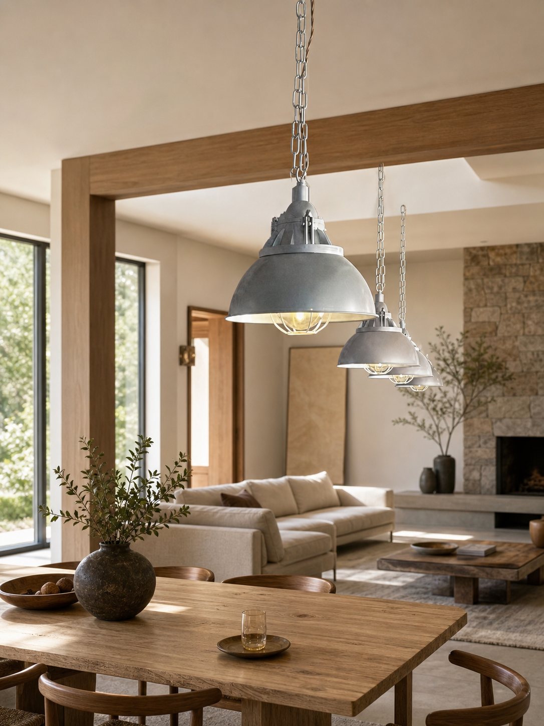 Bulkhead Cage Pendant Light