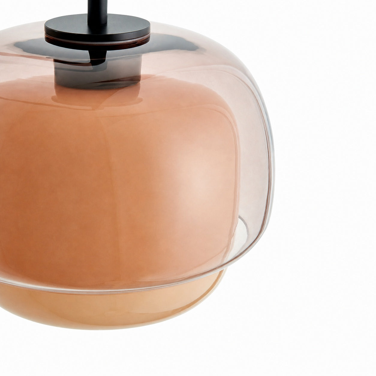 Clinco Colored Modern Vintage Glass Wall Lamp - Soft Mushroom Glow