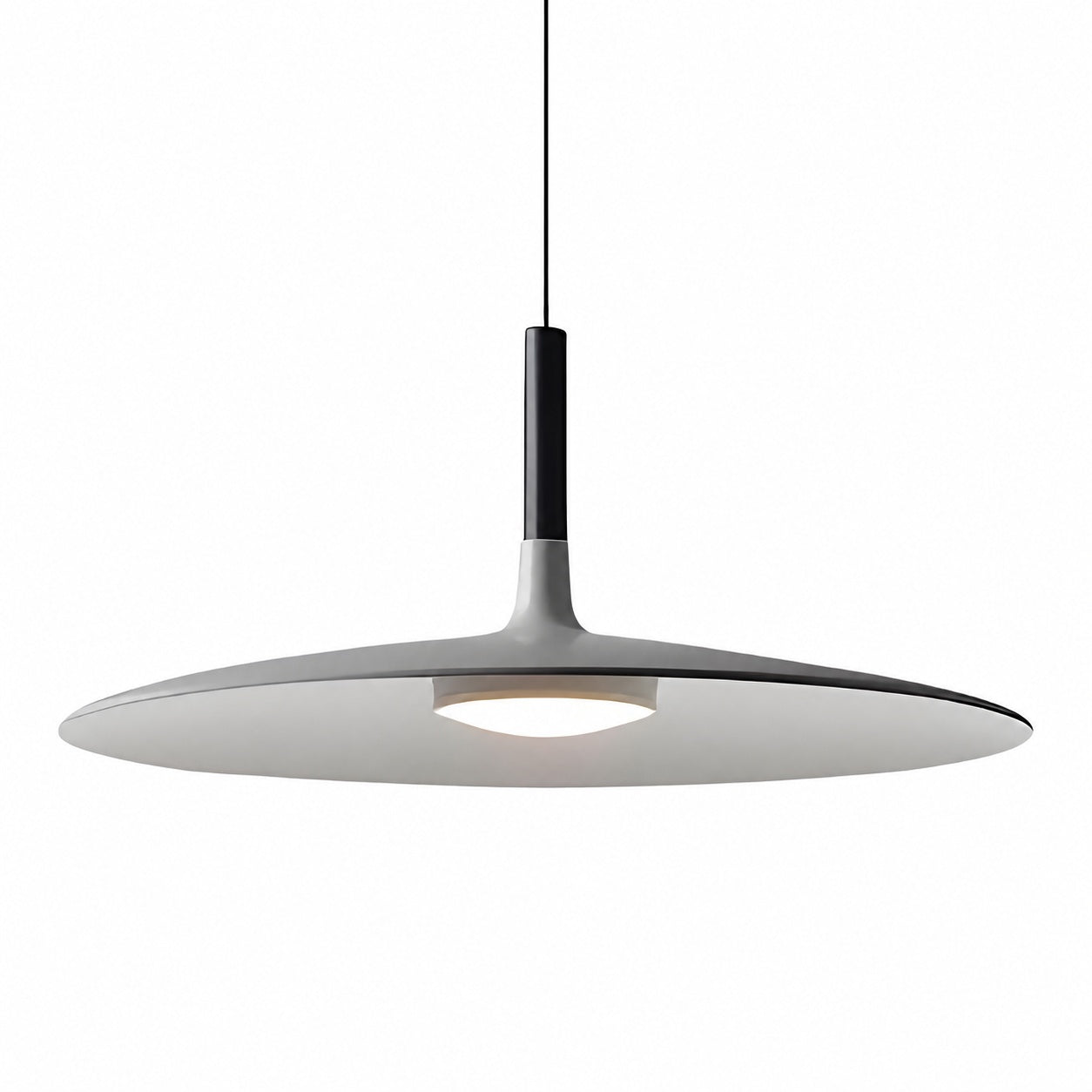 Alphomo Industrial Pendant Light - Minimalist Hanging Lamp for Kitchen Island and Dining Table N04