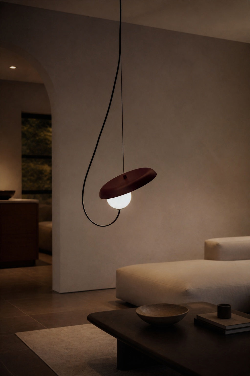Acoustic Disc Pendant Lamp