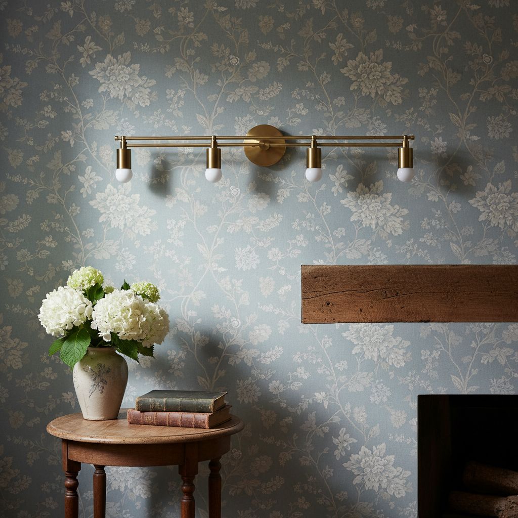 Lumen Elegant Multi Light Vanity Fixture – Art Deco Inspired Bathroom Wall Lamp