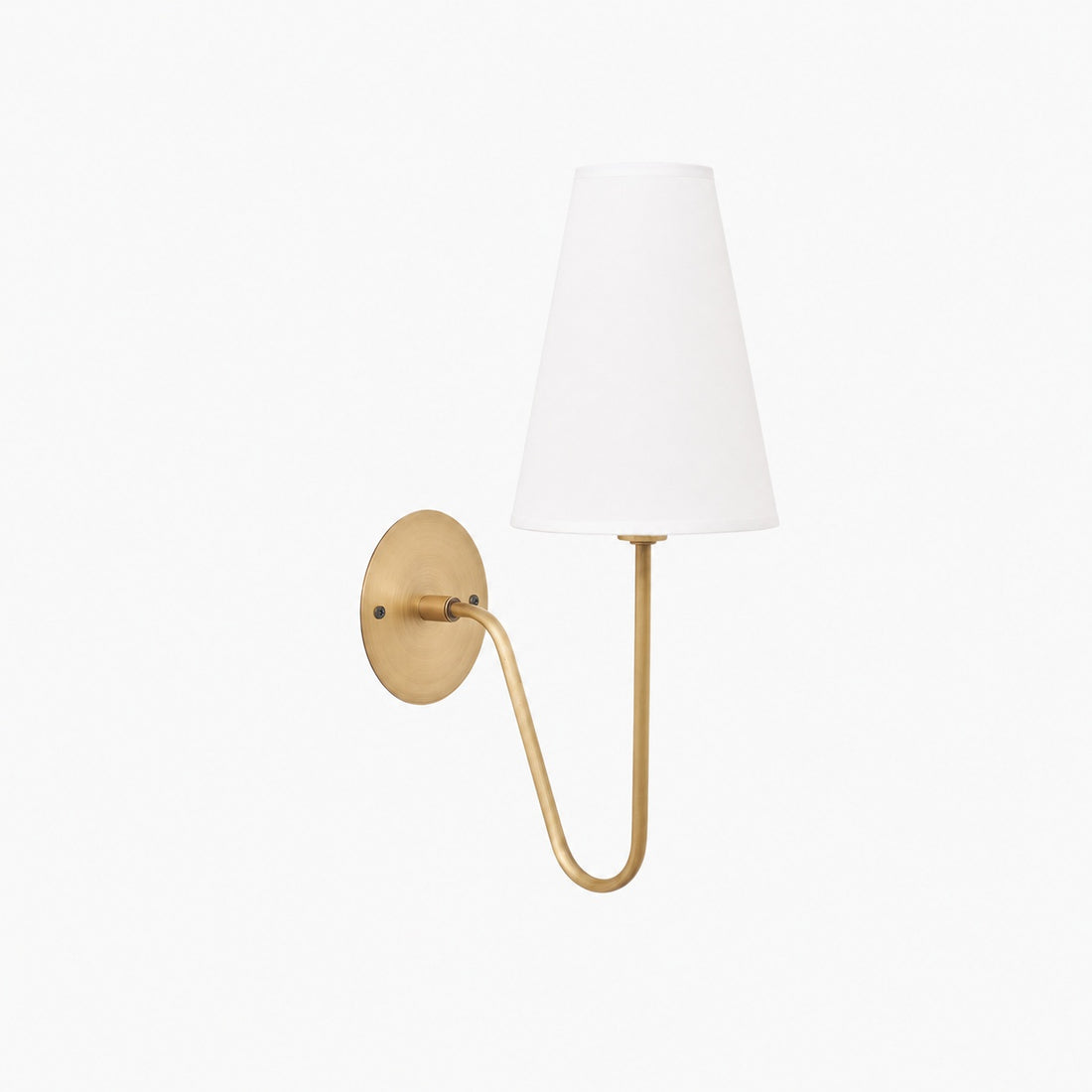 Organic Glass Scoop Wall Light – Minimalist Modern Decorative Ambient Sconce for Living Room