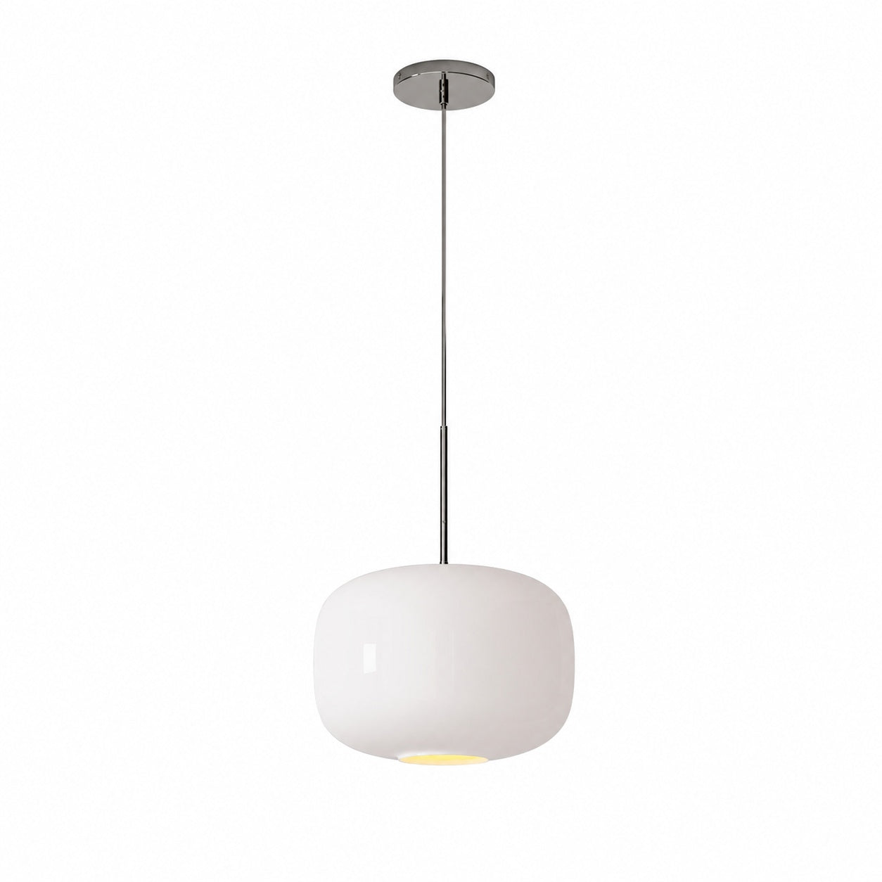 Lumivelle Pebble Pendant Light - Adjustable Glass Shade - Modern Lighting
