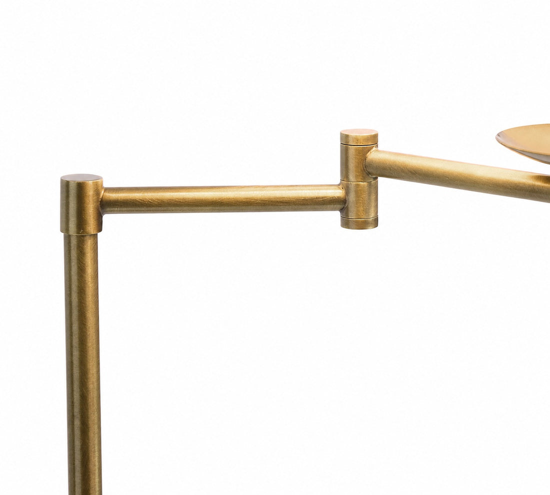 Rowan Articulating Floor Lamp - Adjustable Iron Design for Task Lighting