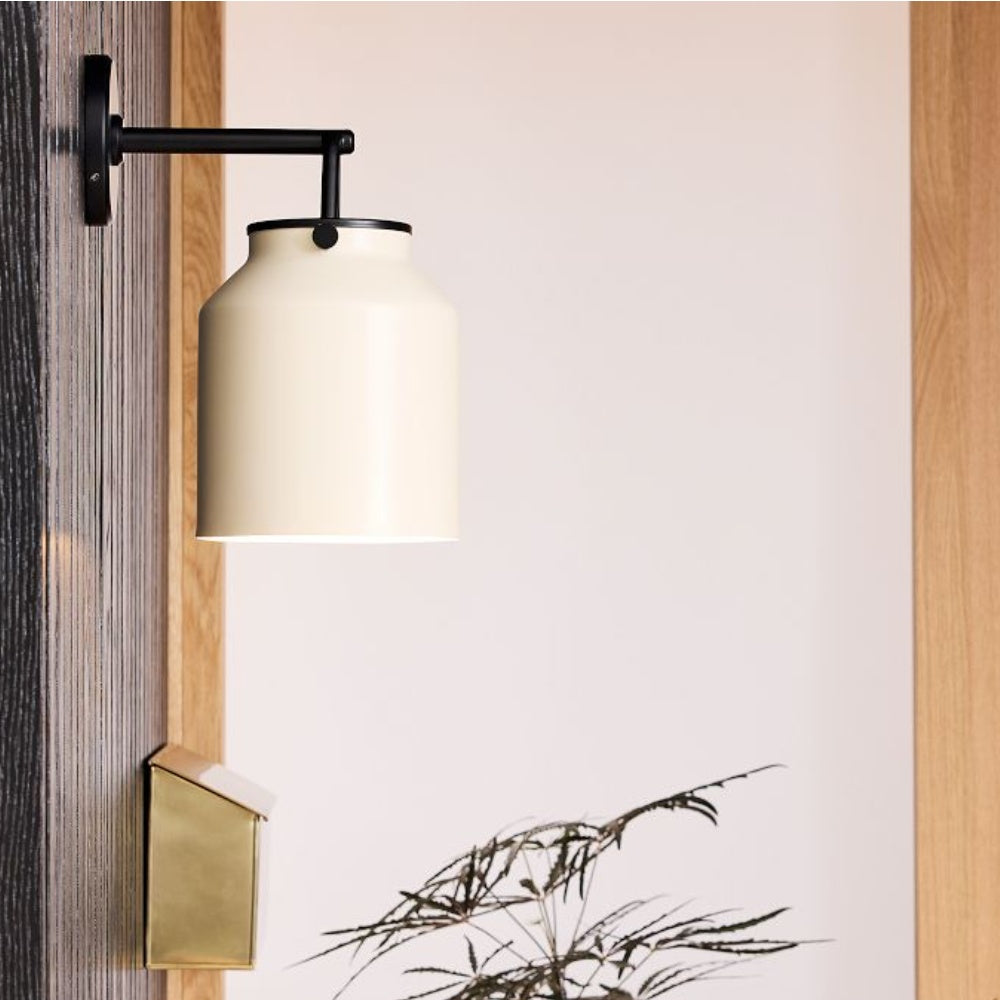 Modern Bell Jar Glass Sconce - Nordic Matte Metal Wall Light Outdoor