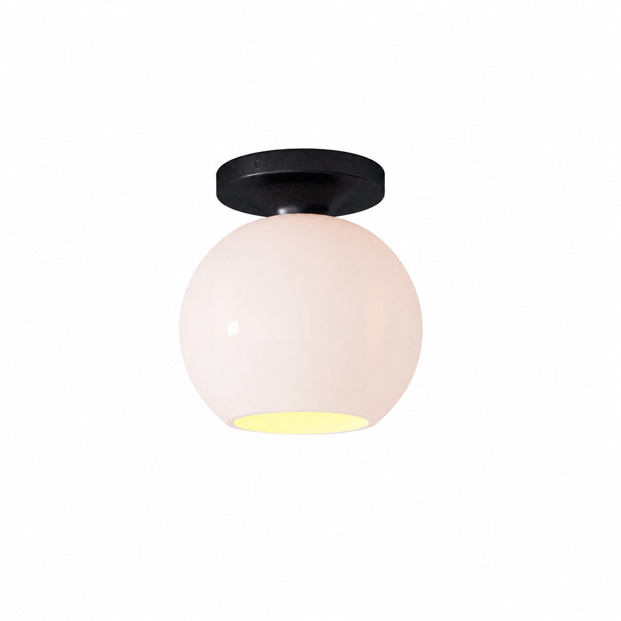 Selvion Modern Globe Pendant Light - Damp-Rated Bathroom Lighting - Luxe Glass Shade