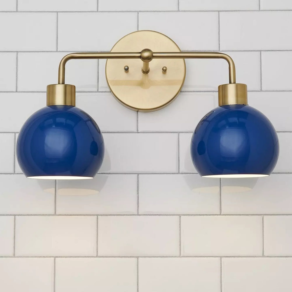 Double Bubble Pop Wall Sconce - Colorful Vanity Wall Light
