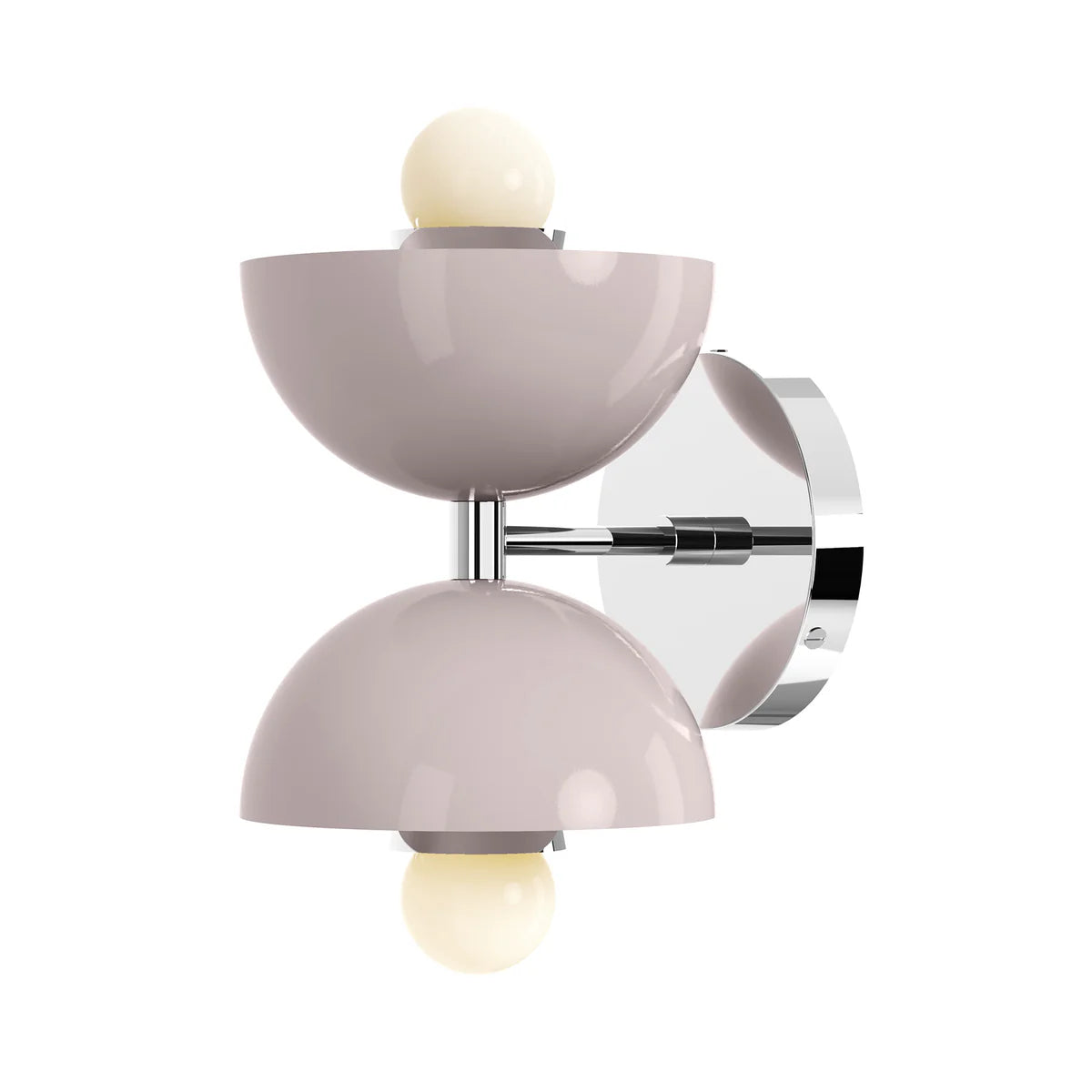 Colorful Double Head Bathroom Wall Lamp – Mid-Century Metal Vanity Sconce