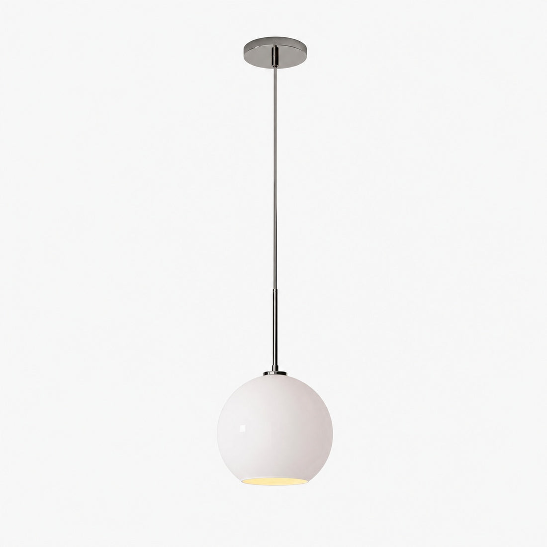 Selvion Sculptural Globe Pendant Light - Modern Glass Pendant Lamp - Sleek Design