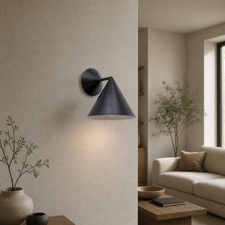 Brivana Outdoor Sconce - Modern Metal Wall Light