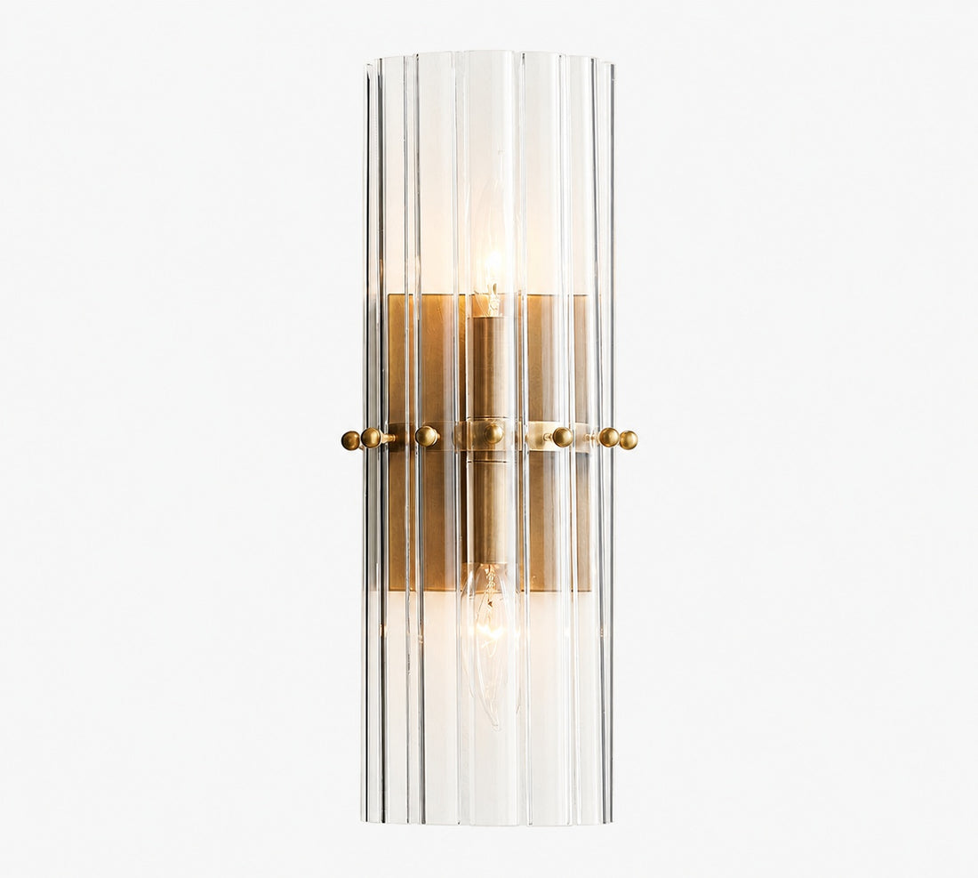 Lumora Crystal Wall Sconce – Elegant Lighting for Hallway & Bedroom