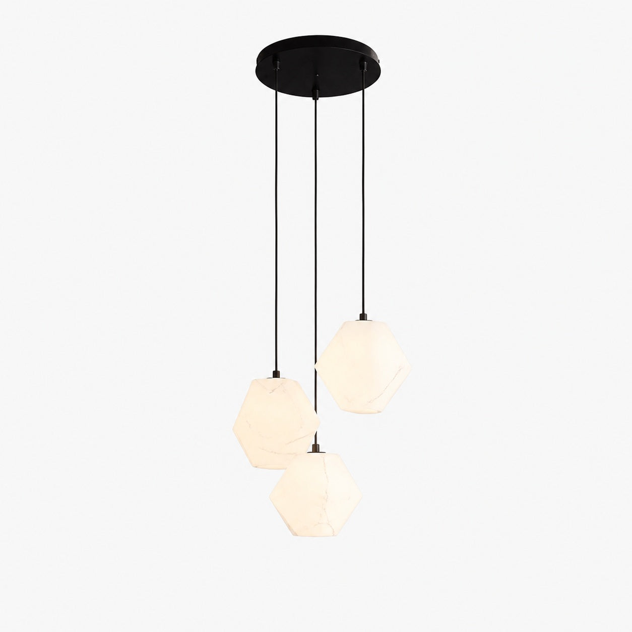 Talvior Geometric Modern Bathroom Sconce - Faceted Shade Light in Luxe Finishes