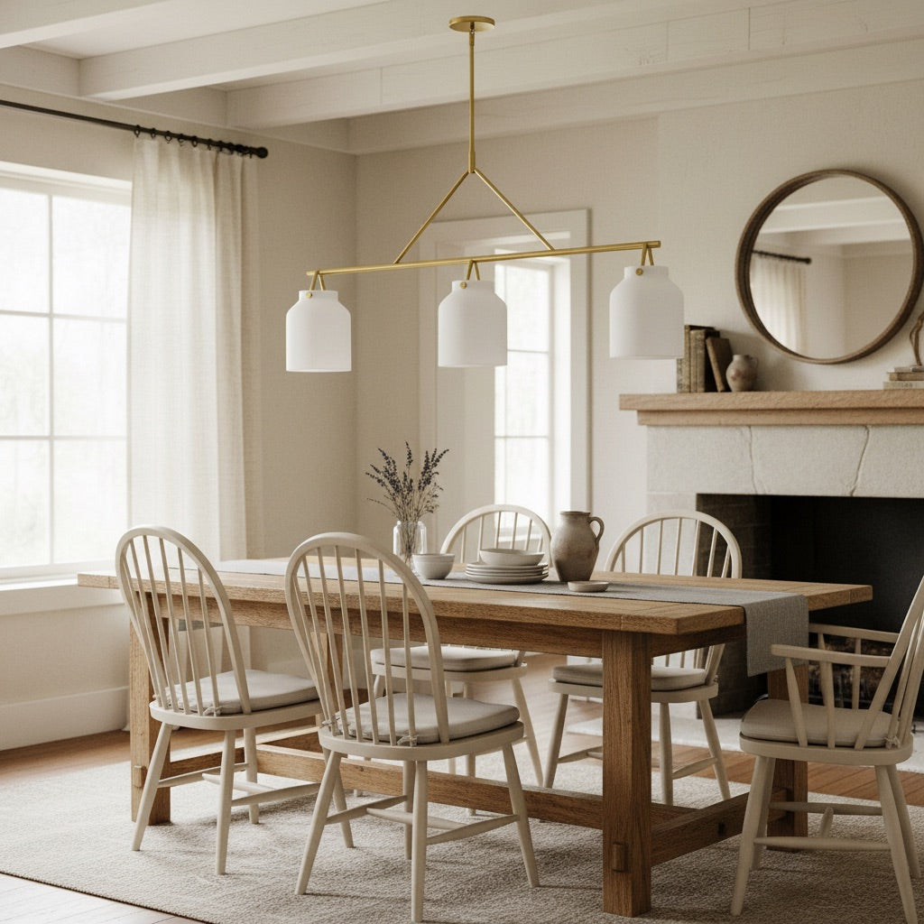 Hanton Modern Metal Pendant Light - Hanging Lamp for Kitchen