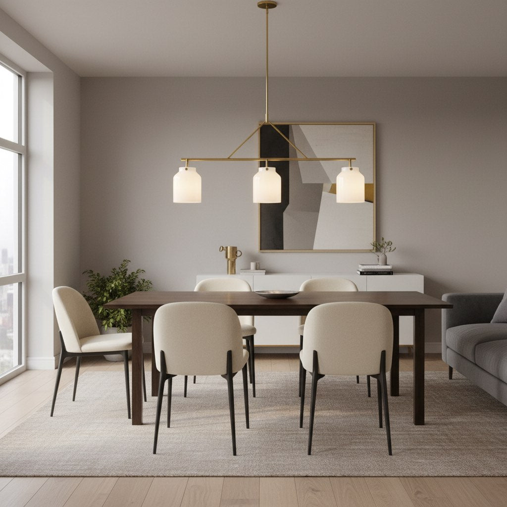 Hanton Modern Metal Pendant Light - Hanging Lamp for Kitchen